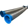 Tubería Corrugada Metálica de Acero Inoxidable con Brida de Gran Diámetro Tubería Química de Acero al Carbono Manguera Trenzada Metálica de Ptfe Sumergible