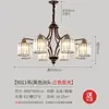 [Personalizado] Luminária de Sala de Jantar Estilo Country Americano, Lustre Dourado Elegante, Modelo Novo Minimalista Moderno para Quarto