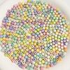 Serie de Colores Macaron Acrílicos Cuentas Espaciadoras Cuadradas de 4 mm Pulsera DIY Hecha a Mano Materiales para Hacer Collares Cuentas Accesorios