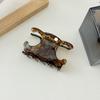 Pinza de Garra de Acetato con Letra de Estilo Francés Moda Personalidad Horquilla Tendencia Pinza de Tiburón Accesorio para el Cabello Tocado Arco del Triunfo de Alta Calidad