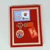 Oro Puro 999 Gama Alta Exquisito Regalo Día de San Valentín Chino 520 Paz y Alegría Princesa Por Favor Haz Galletas de la Fortuna para que Otros las Regalen Venta al por Mayor
