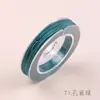 No. 72 Hilo de jade trenzado cuerda de mano cuerda trenzada a mano pulsera de cuerda cuerda trenzada línea roja cuerda con colgante material para manualidades
