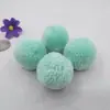 Bola de Lana de 4 cm Colorida Gruesa de Peluche Paquete de Materiales para Ropa Zapatos y Sombreros Hechos a Mano Accesorios para Joyería DIY 1 Pieza