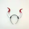 Accesorios para la Cabeza de Halloween Fiesta Actuación Diadema Multicolor Cuernos de Diablo Plástico Atrezo Realista Atrezo Divertido