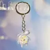Lindo Hecho a Mano DIY Cangrejo Tortuga Delfín Bolsa Colgante de Joyería Unisex Moda Llavero Personalizado