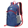 Mochila de senderismo para exteriores, plegable, ligera, adecuada para ciclismo y senderismo, gran capacidad, resistente al agua, mochila de viaje y camping