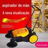 Fábrica de Shandong vendas nacionais varredora manual não motorizada praça comunitária lixeira grande varredora de rua