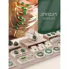 Anel de Joia Colar Display Pulseira Pulseira Suporte Transmissão Ao Vivo Display Brincos Suporte de Exibição de Joias Adereços de Exibição de Joias