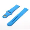 Pulseira de silicone monocromática para relógio Samsung S3 S4 Huawei GT AMAZFIT Moto pulseira esportiva de cor sólida