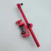 Plataforma de pesca soporte para bandeja de cebo protector de peces dos en uno ajustable accesorios de pesca soporte de aleación de aluminio suministros de pesca al por mayor