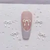 Joias de Arte para Unhas com Laço Novo Estilo Japonês Liga de Liga Leve de Luxo Fita de Laço Decoração de Unhas Atacado