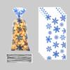 Productos Navideños Láser Grande Opp Bolsa de Regalo Papá Noel Dulces Boca Plana Bolsillo con Solapa Pantalones Bolsa de Decoración Navideña
