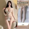 Lencería sexy, diseño de entrepierna abierta, no necesita quitarse, con detalles de corte y un body sin espalda, seductor y apasionado, malla transparente, perfecto para ropa de estar en casa, puro y sensual