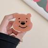Ins Creativo Lindo Bolsa de Aire Teléfono Móvil Dibujos Animados Soporte Plegable Goteo de Pegamento Escritorio Pegatina Perezosa Soporte de Bolsa de Aire Telescópico