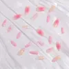 24 Piezas de Uñas Almendradas con Pegamento 3D, Uñas Portátiles, Florales Lindos, Elementos Degradados, Nuevo Estilo 25 Años