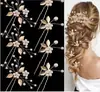 Accesorios Europeos y Americanos Transfronterizos para el Cabello de Novia de Aliexpress, Adornos para el Cabello de Perlas Hechos a Mano, Accesorios para Peinados de Boda, Horquillas, Pasadores