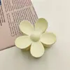 Presilha de cabelo grande simples fosca transfronteiriça para mulheres, presilha de tubarão grande com toque de alta qualidade, adequada para cabelos grossos na parte de trás da cabeça