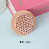 Pentes elásticos de borracha multi-especificação em estoque para atacado, pentes fofos de macaron, pentes massageadores de cabelo lisos, fornecimento direto do fabricante