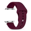 Para Apple iwatch correa de silicona monocromática Apple Watch9876SE conector deportivo pulsera