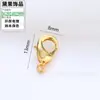 Atacado Fechos Lagosta Banhados a Ouro Cobre, Fechos Coração, Conectores Coloridos para Colares e Pulseiras, Fechos Boca de Peixe, Diversos Acessórios e Fechos para Joias