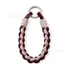 Nuevo Cordón Trenzado Simple Retorcido para Teléfono Móvil Bolso de Mano Cuerda para la Muñeca Cadena de Llaves Colgante Fuerte y Práctico Cadena Anti-Pérdida para Teléfono Móvil para Mujeres