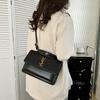 Comercio Exterior Bolsos de Mujer al por Mayor Bolso Cruzado de un Solo Hombro Versátil para Mujer Bolso Cuadrado Pequeño de Alta Gama Bolsos Retro Personalización