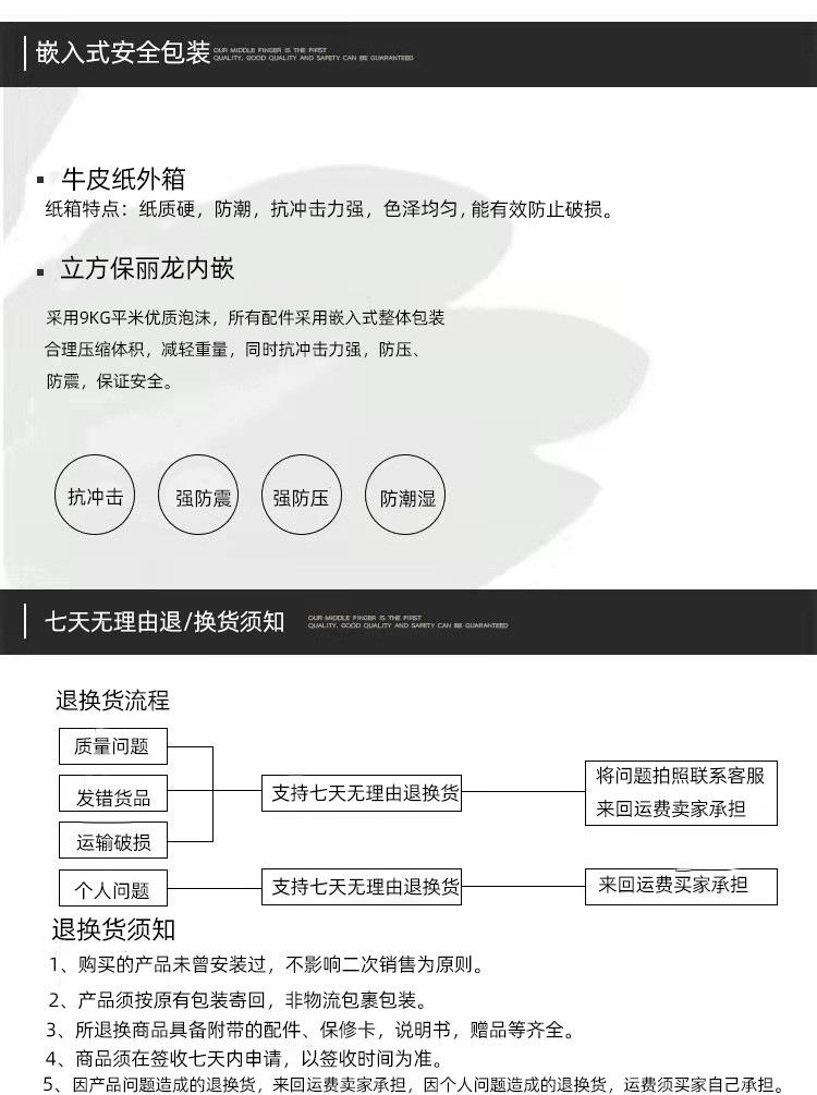 退换货须知