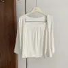 Top de Tubo de Encaje + Cárdigan de Manga Media, Suave con Sensación de Hielo y Adelgazante, Conjunto de Dos Piezas de Pura Pasión para Mujer, Ropa de Algodón Ye Hong