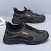 Zapatos transpirables de malla para caminar, cómodos para el uso diario, zapatos ligeros para hombre de temporada, suela suave, zapatos casuales para caminar al aire libre