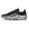 Sapatos Putian Puro Original Air Max97 Retrô Antiderrapante Resistente ao Desgaste Amortecimento a Ar Cano Baixo Tênis Casuais de Corrida Masculino e Feminino