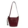 Bolsa Saco Retro Fosca de Camurça para Comércio Exterior, Bolsa Abóbora Fashion e Tendência, Nova Bolsa Transversal Feminina para Celular Outono e Inverno