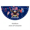 Amazon EE. UU. 250 Aniversario Bandera en Forma de Abanico Festival del Día de la Independencia de América Decoración Conmemorativa Banderín Accesorios Personalización