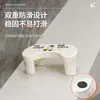 Taburete para inodoro para uso doméstico, ayuda para ponerse en cuclillas para inodoros, reposapiés antideslizante engrosado para baño, taburete para niños