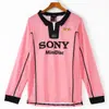 Serie de Jerseys Clásicos Retro de Manga Larga, Jersey Retro de Uniforme de Fútbol de Manga Larga, Jersey Retro Clásico de Manga Larga de Local y Visitante