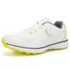 Zapatos de Golf X556 Primavera/Verano para Hombre, Transpirables, Antideslizantes con Cierre de Perilla, Zapatos Deportivos Casuales para Exteriores, Bordados, Sin Cordones