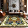 Alfombra Estilo Marroquí para Sala de Estar 2025 Modelo Nuevo Lavable y Limpiable Alfombrilla para Piso de Sofá Mesa de Café Dormitorio Cobertura Completa Área Grande