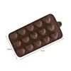 Molde de Silicone para Chocolate Desenho Animado Multiestilo Transfronteiriço Números e Letras Molde de Assar DIY Molde para Fudge Cubo de Gelo