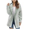 Em estoque 2023 outono e inverno cross-border europeu e americano Amazon desejo AliExpress eBay casual cor sólida lapela manga longa suéter