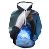 Novos fabricantes de jaquetas casuais 3D com impressão digital pullover da Amazon, fabricantes de jaquetas casuais de primavera e outono