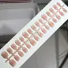 Combinación 1 tira de uñas con acabado de ojo de gato, venta al por mayor, 30 piezas de parche de uñas postizas desmontables de alta calidad