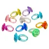 Anillo Infantil de Acrílico con Piedras Preciosas de Colores Anillo Casa de Juego Accesorios para Juegos de Vestir Niñas Juguetes Venta al por Mayor