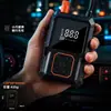 Inflador Digital Inalámbrico Multifuncional para Coche Inflador de Gran Capacidad Inflador Inteligente Portátil Fuente de Luz de Tres Velocidades Inflador