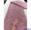 Tecido de Renda com Bordado de Lantejoulas para Vestido Europeu e Americano Tecido de Renda com Lantejoulas para Noiva