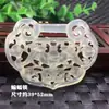 Jade Natural Jade Jade Jade Jade Branco oco uma variedade de pingentes de jade antigos Acessórios Hanfu Pingente de corrente pendente