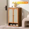 Puerta de zapatero para el hogar, estante de zapatos simple para interiores, multicapa, artefacto de almacenamiento para el hogar, ahorro de espacio, dormitorio, casa de alquiler