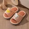Pantuflas para niños y niñas, de algodón para primavera y otoño, de punta cerrada, antideslizantes, para el hogar, con dibujos, para niños mayores y pequeños, pantuflas de algodón y lino al por mayor