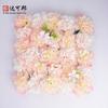 Fileira de Flores Transfronteiriça Parede de Flores Artificiais 30*30 Produto Acabado Atacado Dália Flor Artificial Decoração de Parede Fileira de Flores para Casamento Flor Artificial