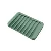 Caixa de sabão direta da fábrica guia de drenagem suporte de sabão de silicone caixa de sabão caixa de sabão rack de armazenamento tapete antiderrapante
