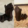 Madera de Azufaifo Golpeada por el Rayo, Madera de Durazno, Marcas de Rayo, Troncos Quemados por el Rayo, Material de Madera Original, Productos de Buena Calidad