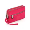 [Espessado Atualizado] Bolsa Casual Feminina Lona Porta-Moedas Bolsa de Mão Impermeável Tecido Oxford Pequena Bolsa Carteira com Múltiplos Cartões